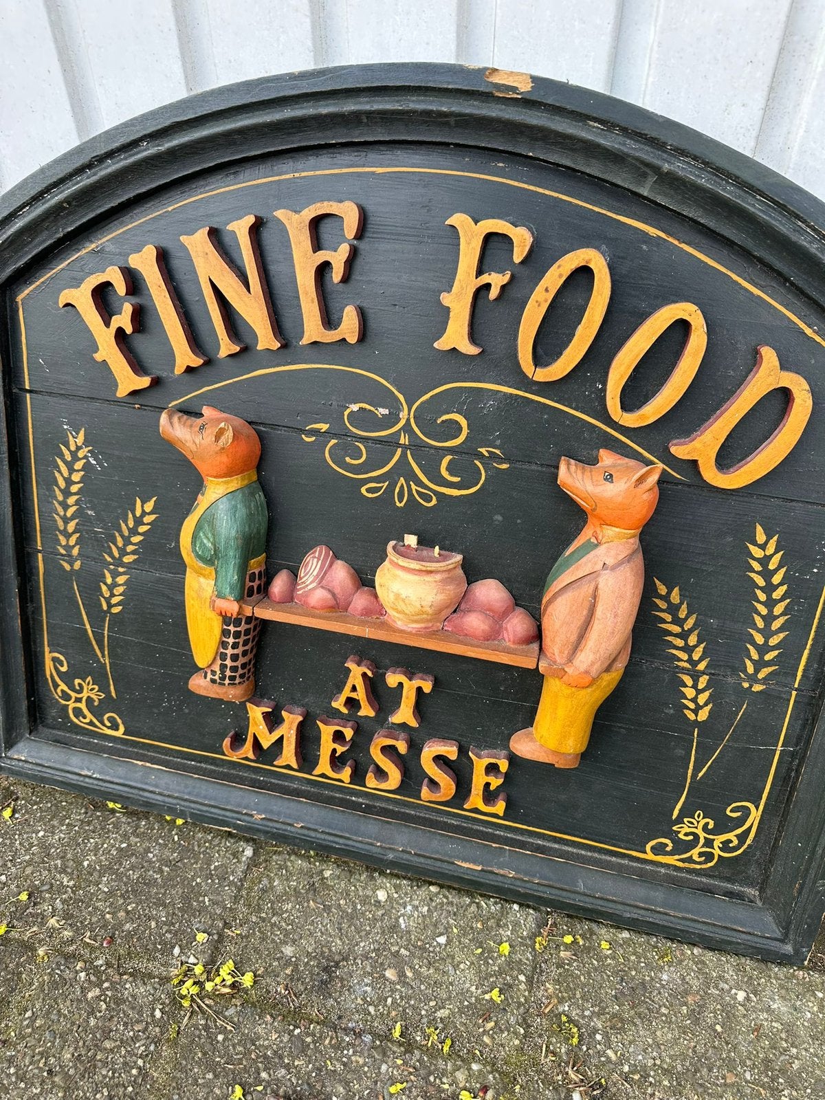 Schilderij fine food, Ophalen of Verzenden, Zo goed als nieuw