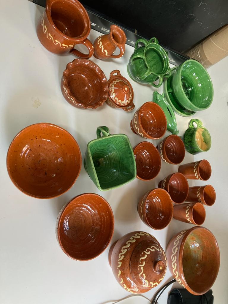 Workum servies, Ophalen