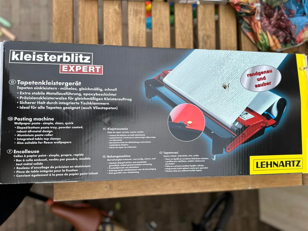 Lehnartz Kleisterblitz Expert, behangmachine, Ophalen of Verzenden