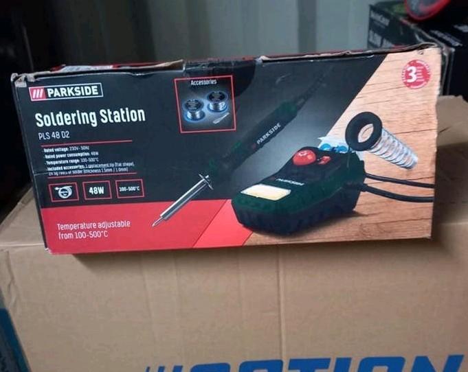 Parkside Soldeerstation PLS 48 D2 - laatste 2, Verzenden, Nieuw, Minder dan 150 ampère, Overige typen