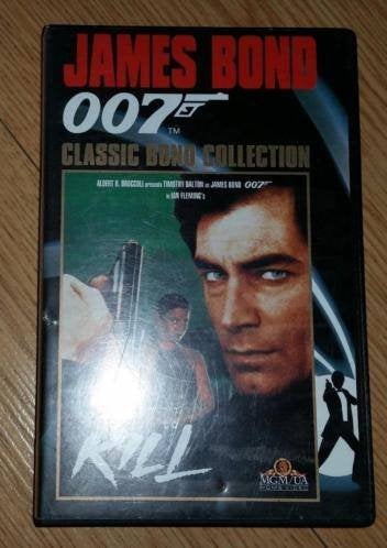 Videoband ( VHS) James Bond License to kill, Ophalen of Verzenden, Actie en Avontuur, Vanaf 12 jaar, Gebruikt