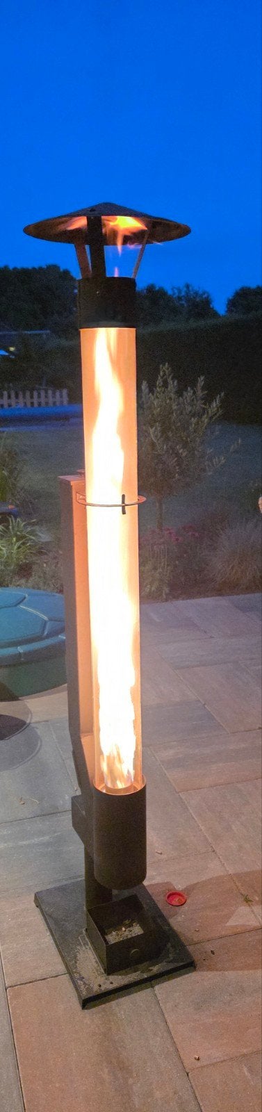 Pellet terras verwarmers, Ophalen, Nieuw