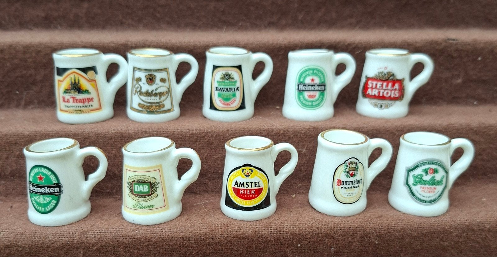 Miniatuur bierpulletjes - La Trappe en andere merken, Verzamelen, Ophalen of Verzenden, Gebruikt