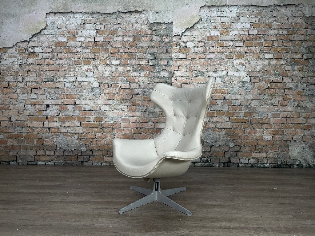 Poltrona Frau Regina Swivel Chair bij TheReSales, Huis en Inrichting, Fauteuils, Ophalen, Design, 75 tot 100 cm, Zo goed als nieuw