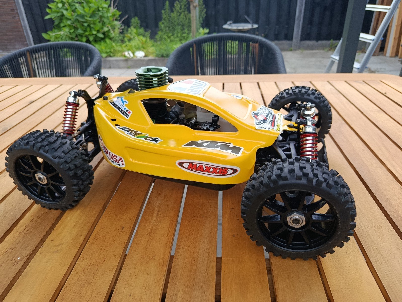 Buggy 1/8 4.2cc, Ophalen of Verzenden, Overige schalen, Auto offroad