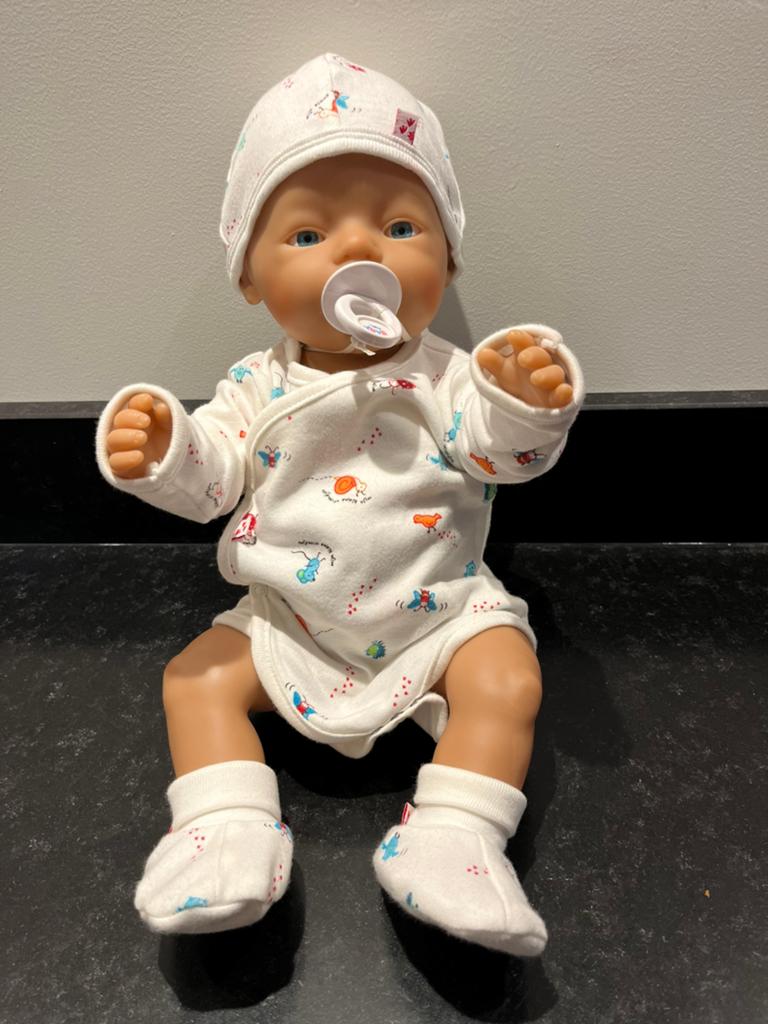 Baby born pop ( zapf creations), Ophalen, Zo goed als nieuw, Popje