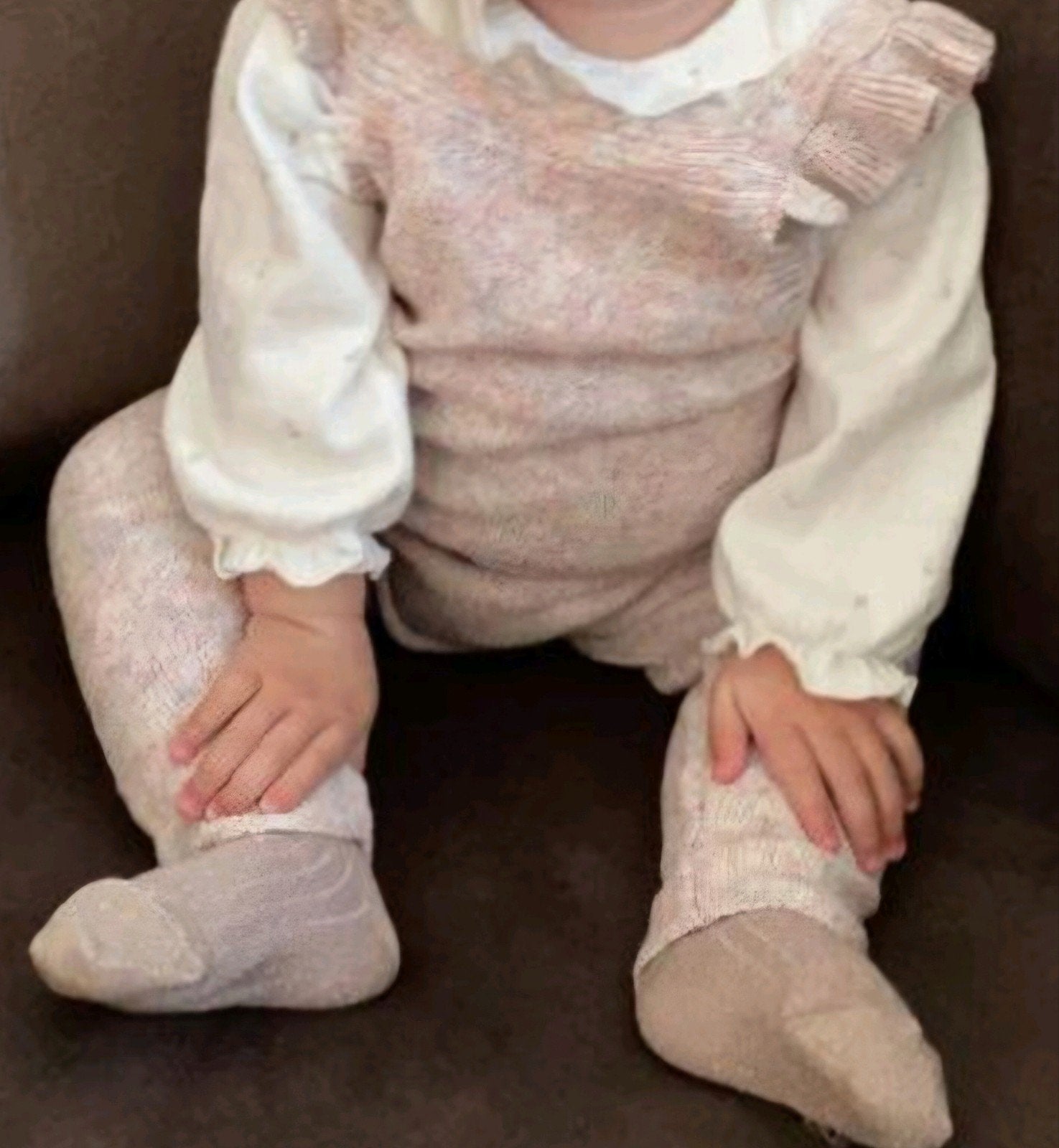Zara superschattige tuinpak baby kleding maat 80 broek beige, Zo goed als nieuw, Zara, Pakje, Verzenden