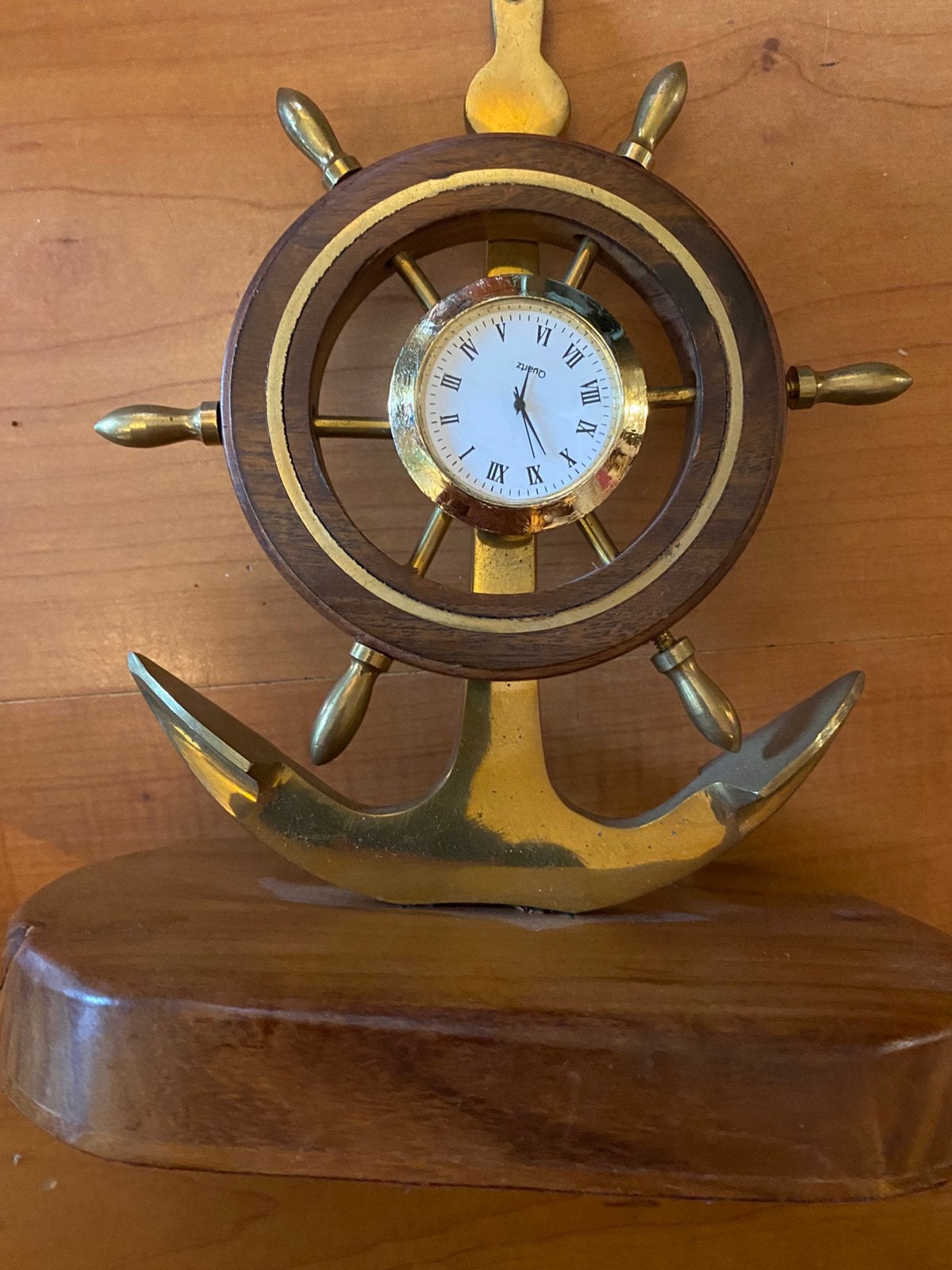 Nautisch stuurwiel met klok, nieuw, Ophalen of Verzenden, Nieuw