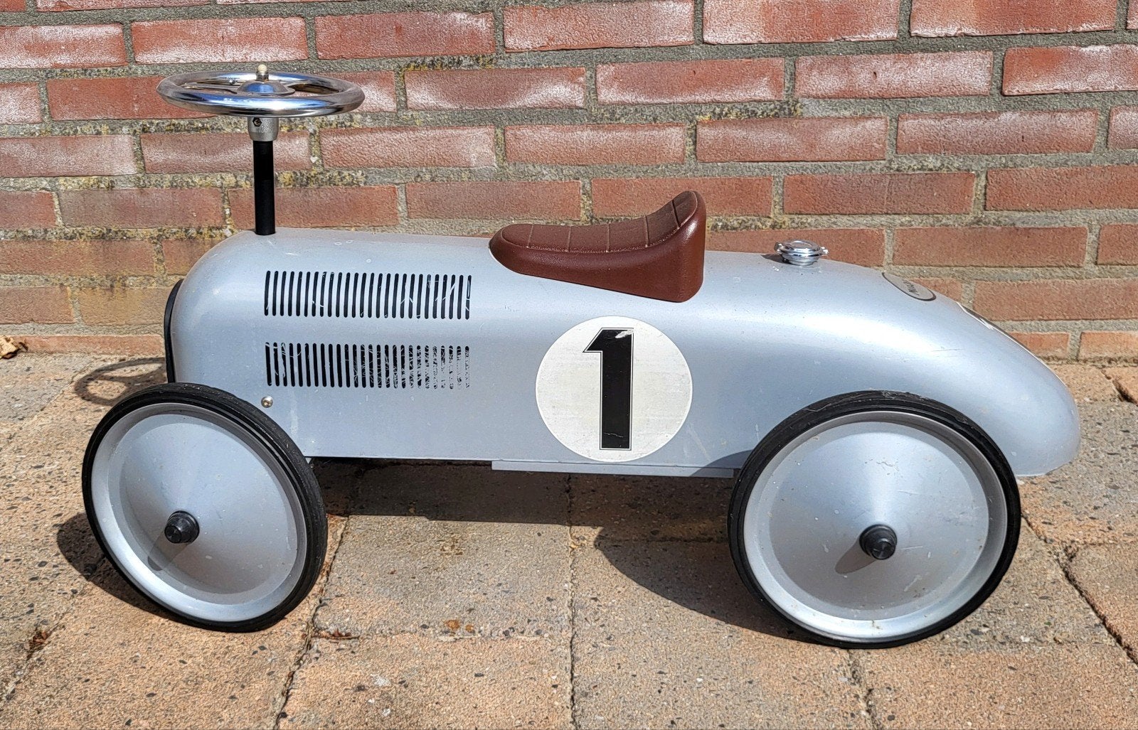 Marquant Loopauto - Vintage Raceauto Stijl, Ophalen, Gebruikt, Loopvoertuig