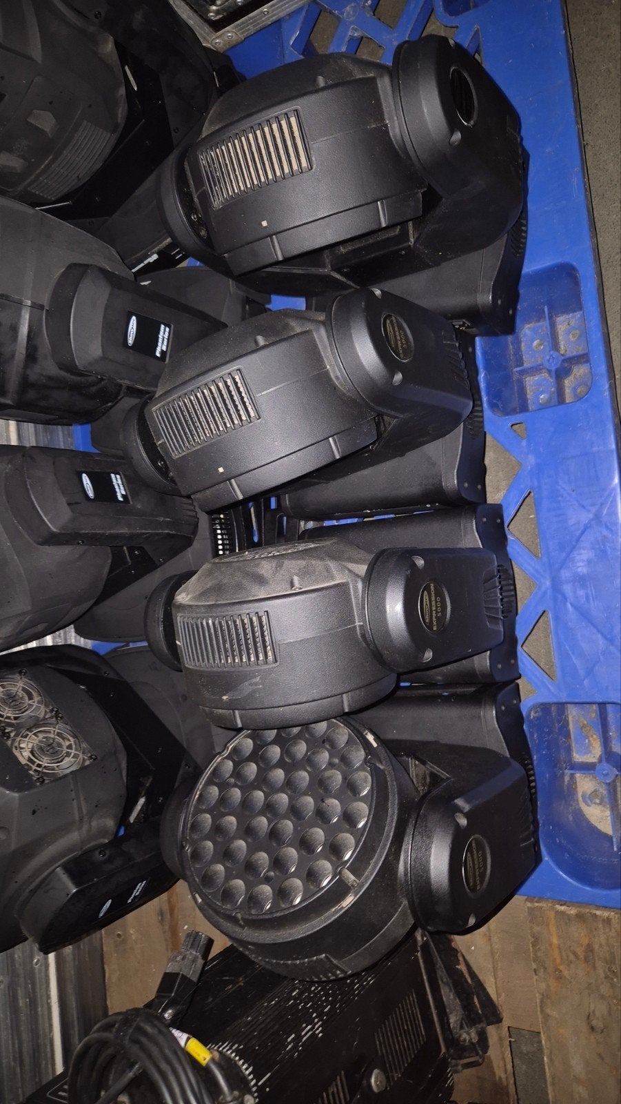 4 stuks Showtec Expression 5000 Moving Head Lichteffecten, Muziek en Instrumenten, Licht en Laser, Gebruikt, Licht, Ophalen of Verzenden