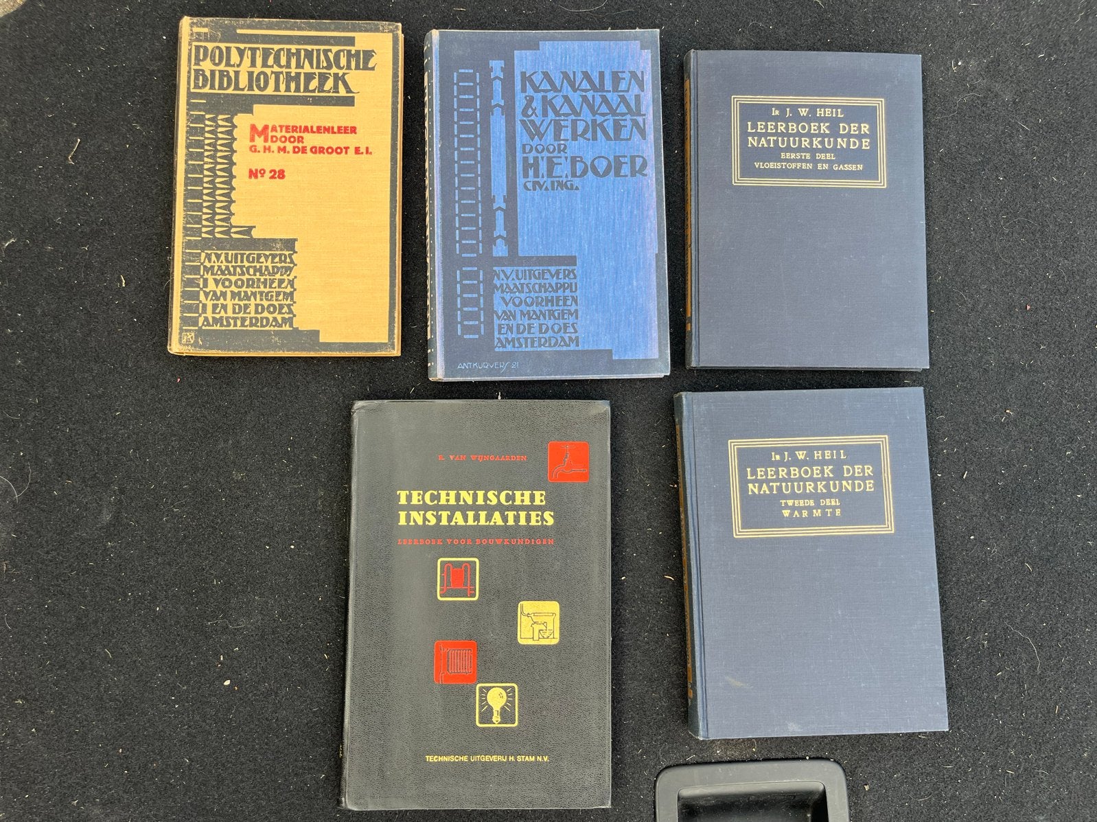Oude technische boeken Natuurkunde, Kanaalwerken, Boeken, Ophalen of Verzenden, Gelezen, Elektrotechniek