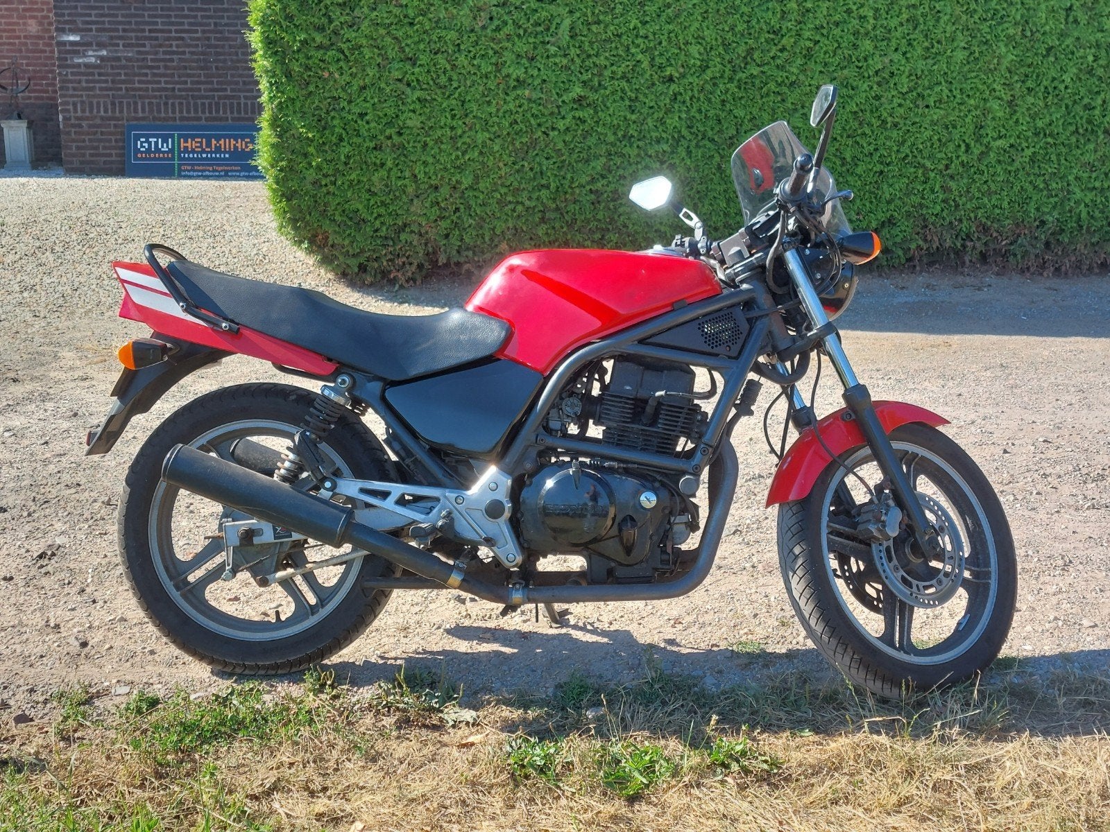 Honda CB450S, Ophalen, Gebruikt