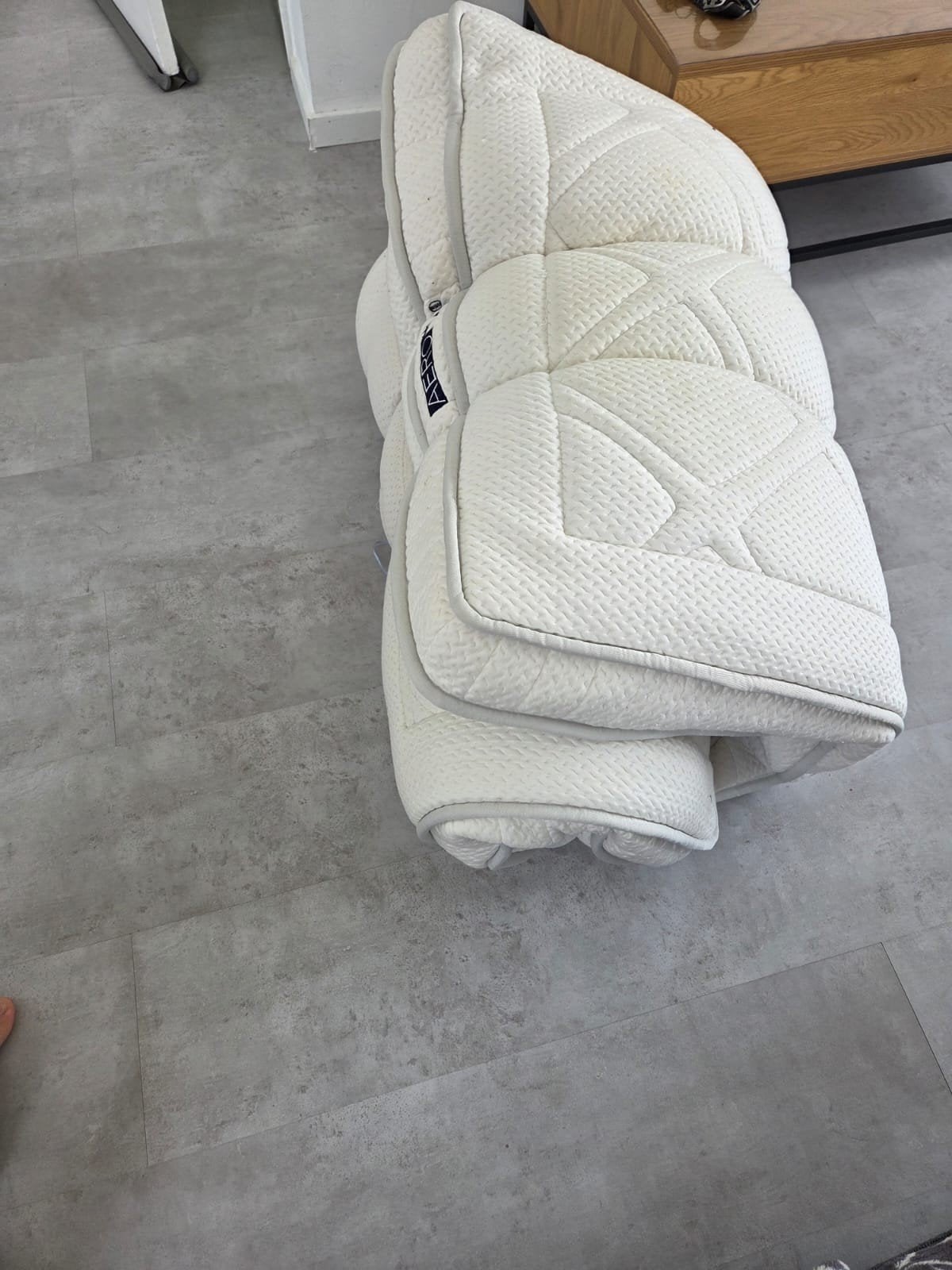 Topmatras Aeromax 90x200 cm, Huis en Inrichting, Slaapkamer | Matrassen en Bedbodems, Ophalen, Gebruikt, 90 cm, Eenpersoons
