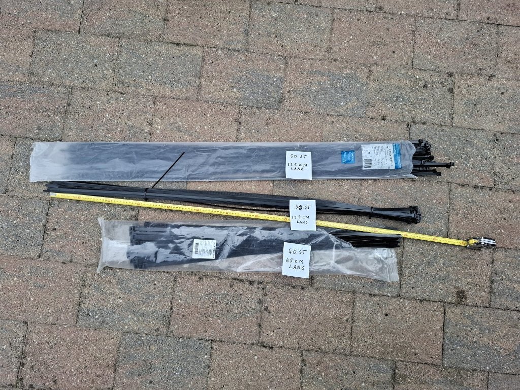 Tyraps 121 cm lang, Ophalen of Verzenden, Nieuw, 100 tot 250 mm, Overige typen