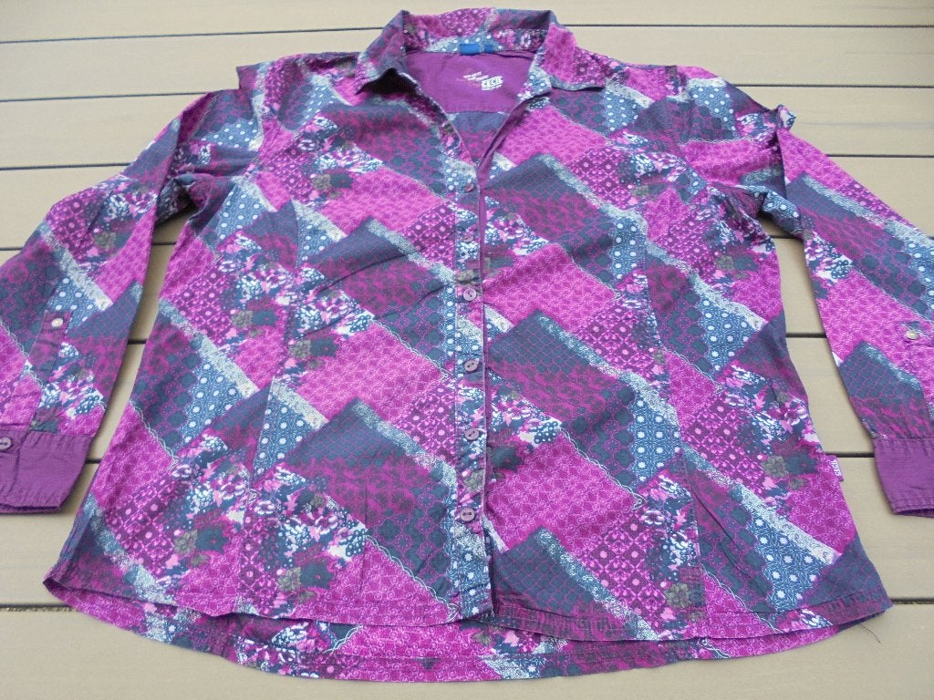 Paarse blouse CECIL, Paars, Maat 46/48 (XL) of groter, Ophalen of Verzenden, Gedragen