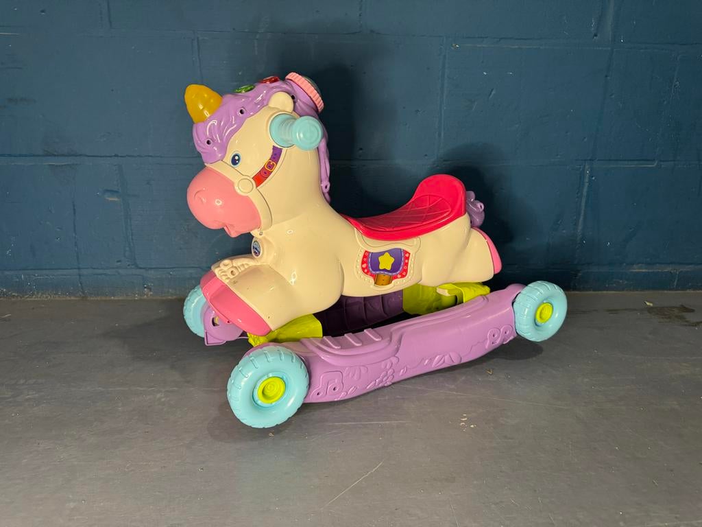 Vtech Hobbel en Speel Eenhoorn - 2-in-1 Speelplezier, Ophalen of Verzenden, Zo goed als nieuw