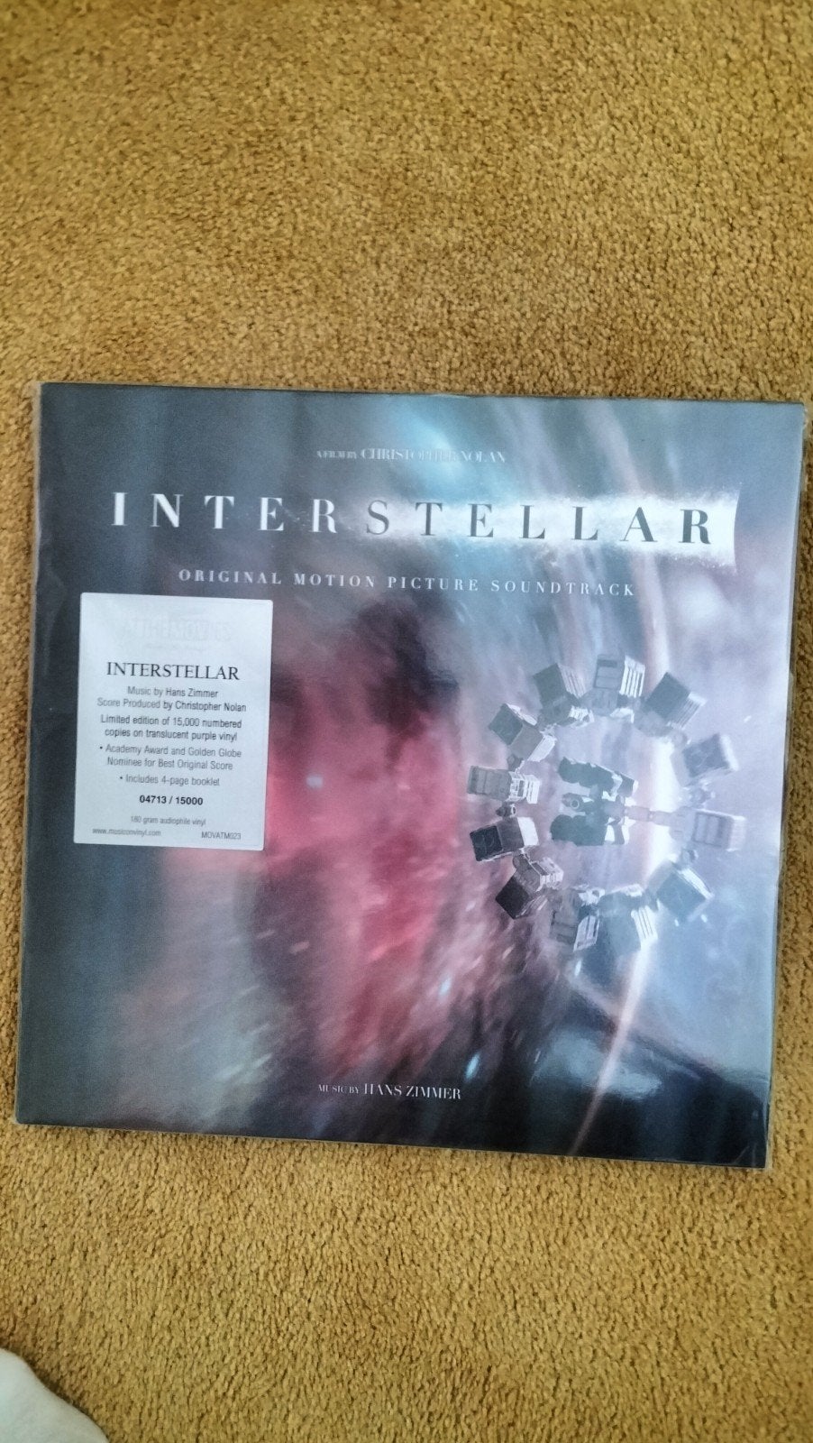 Interstellar Original Motion Picture Soundtrack LP, Cd's en Dvd's, Ophalen, LP, Soundtrack, Nieuw in verpakking