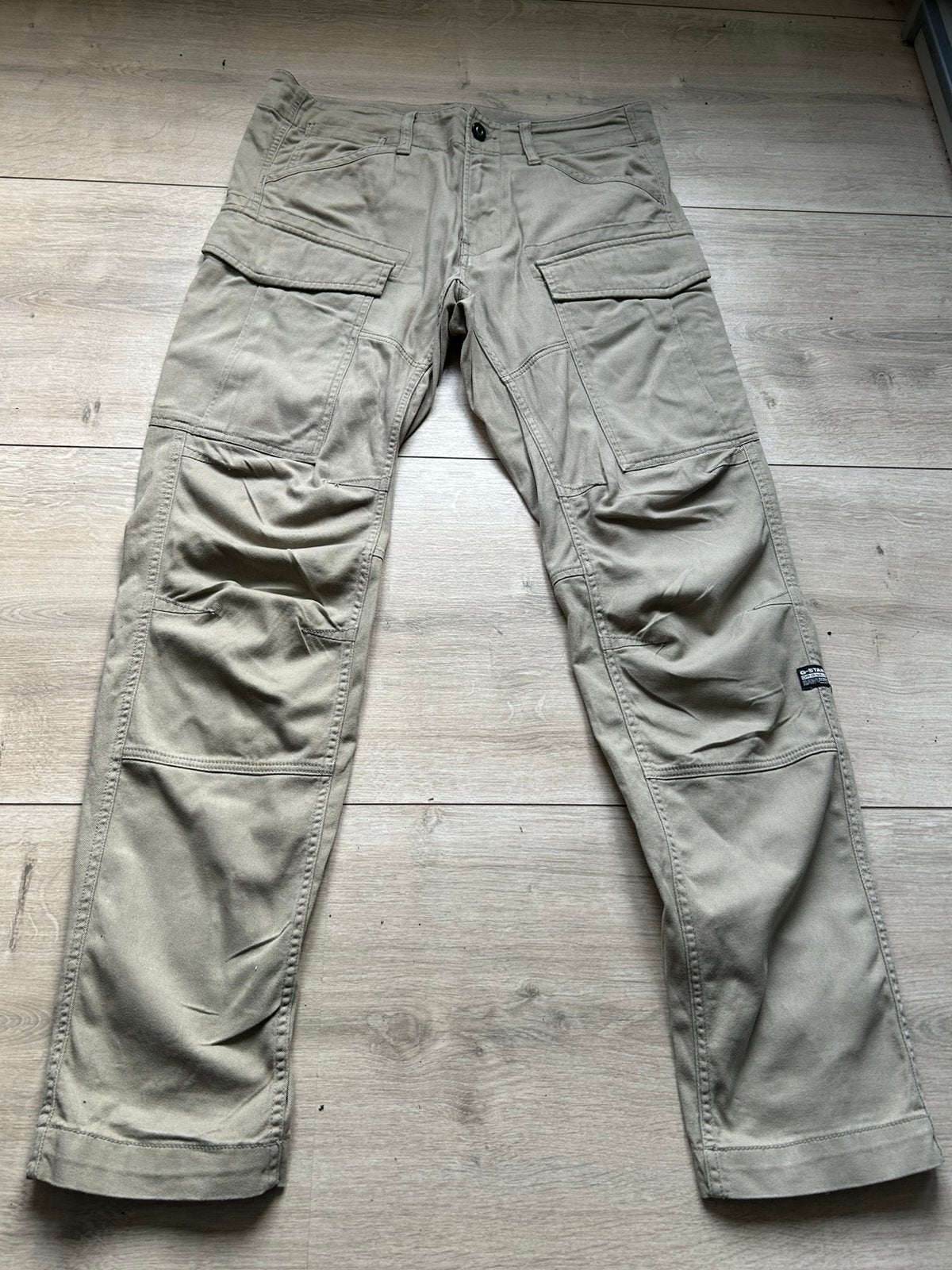 G-star cargo broek, Ophalen of Verzenden, Zo goed als nieuw, Beige