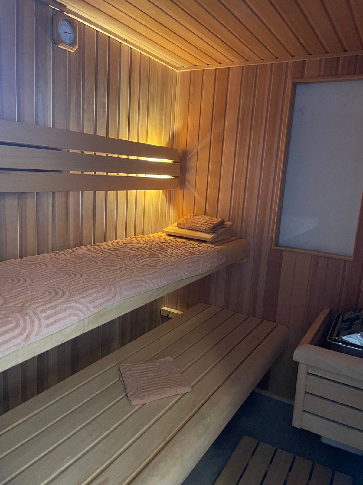 VSB C90 2-persoons Sauna in zeer goede staat!, Ophalen, Zo goed als nieuw, Complete sauna