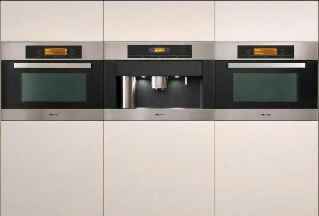 Miele combimagne,koffiemachine+stoomoven,Touchscreen display, Witgoed en Apparatuur, Combimagnetron, Crisp, Gebruikt, Ophalen of Verzenden