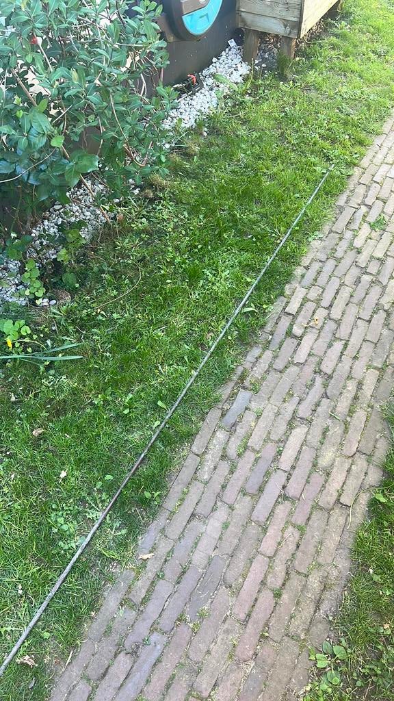 Massief kopere grond pen, Ophalen of Verzenden, Zo goed als nieuw, Minder dan 10 meter