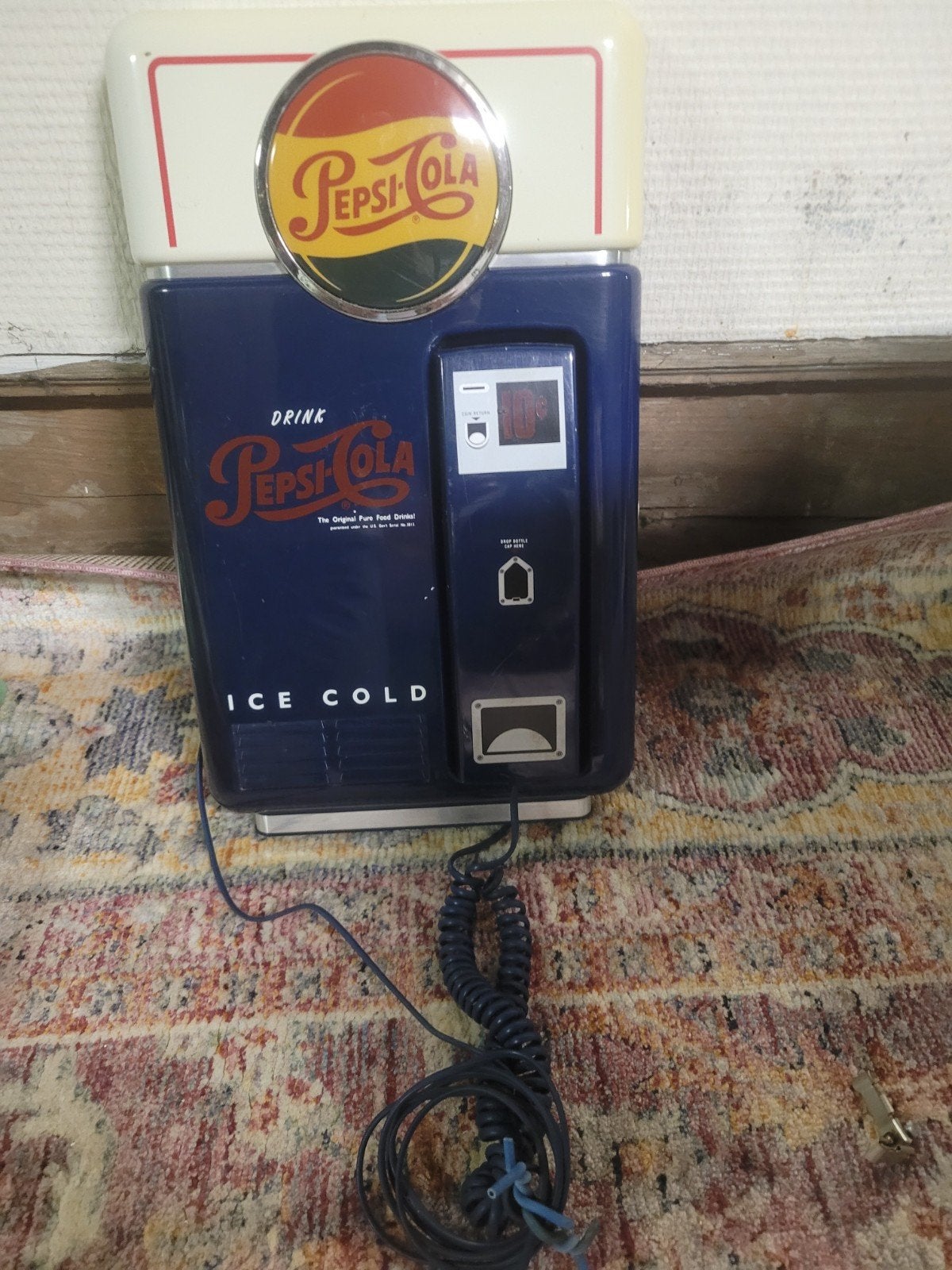 Vintage PepsiCo Telefoon - Decoratief en Uniek, Telecommunicatie, Vaste telefoons | Niet Draadloos, Ophalen of Verzenden, Gebruikt