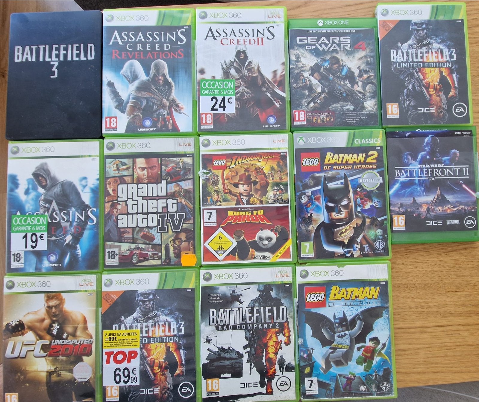 WLot of Xbox games for sale., Gebruikt, Vanaf 18 jaar, 1 speler, Ophalen