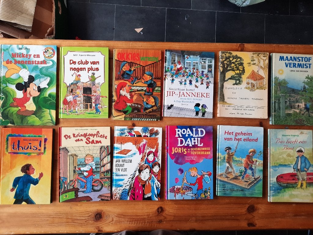 Kinderboeken set – 12 stuks – diverse titels  - boeken, Boeken, Ophalen of Verzenden, Gelezen