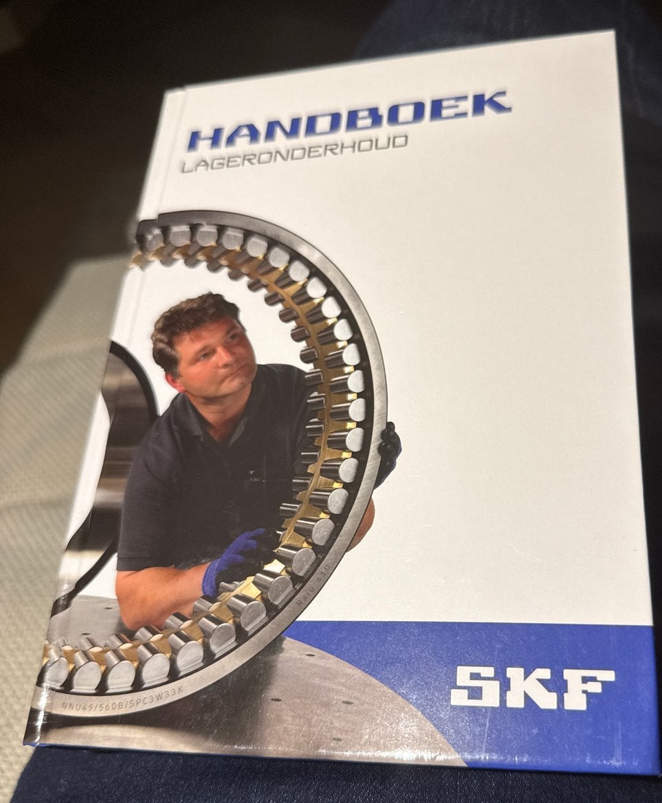 Handboek Lageronderhoud SKF - Technisch naslagwerk, Boeken, Ophalen of Verzenden, Zo goed als nieuw, Werktuigbouwkunde