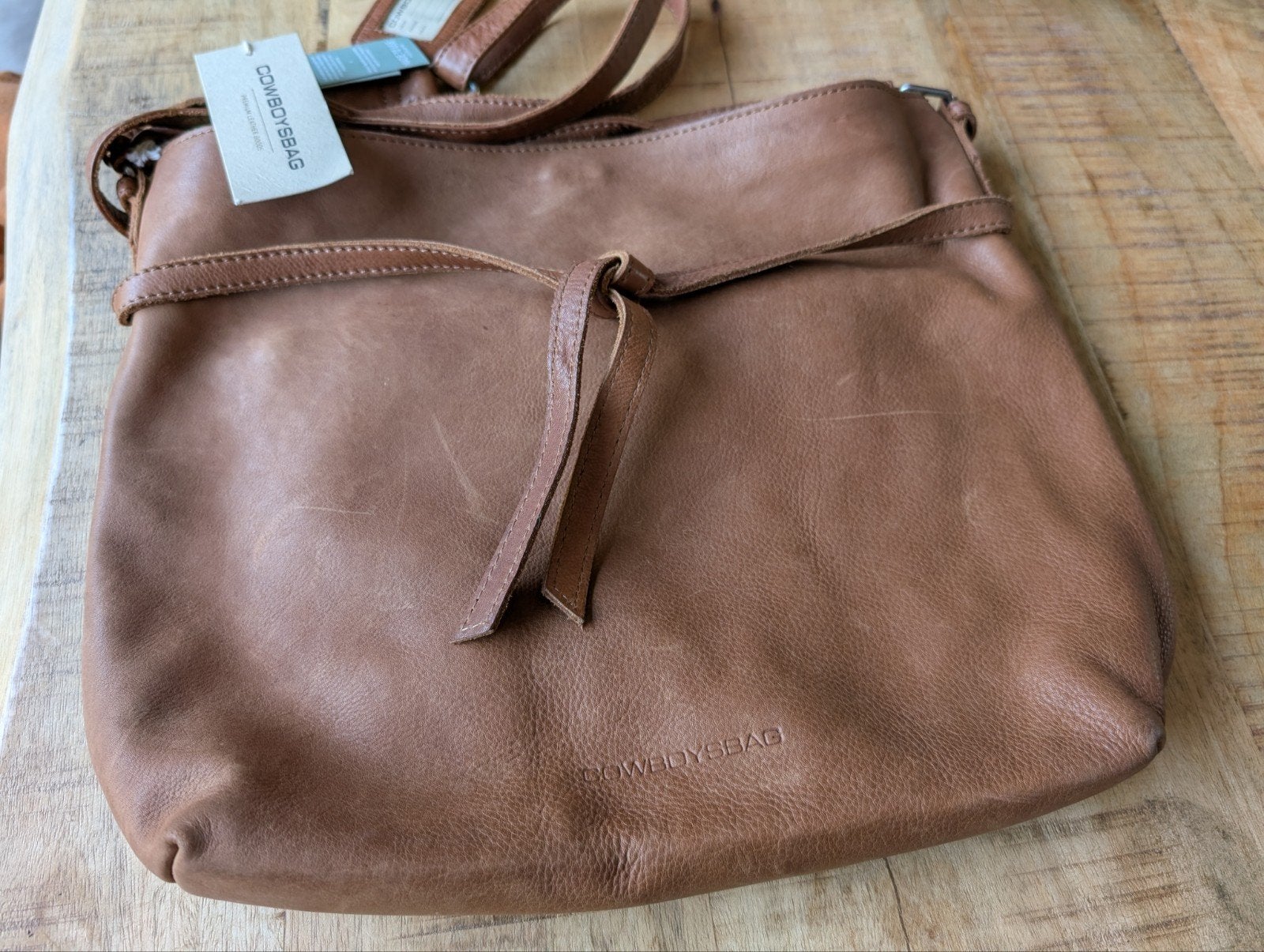 Cowboysbag boho tas, Ophalen of Verzenden, Zo goed als nieuw, Bruin, Overige typen