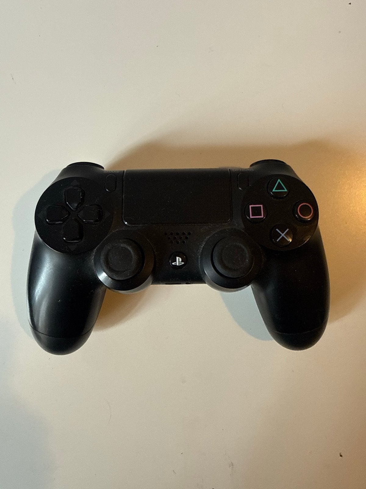PS4 Controller - Zwart, Ophalen of Verzenden, Zo goed als nieuw, Controller, PlayStation 4