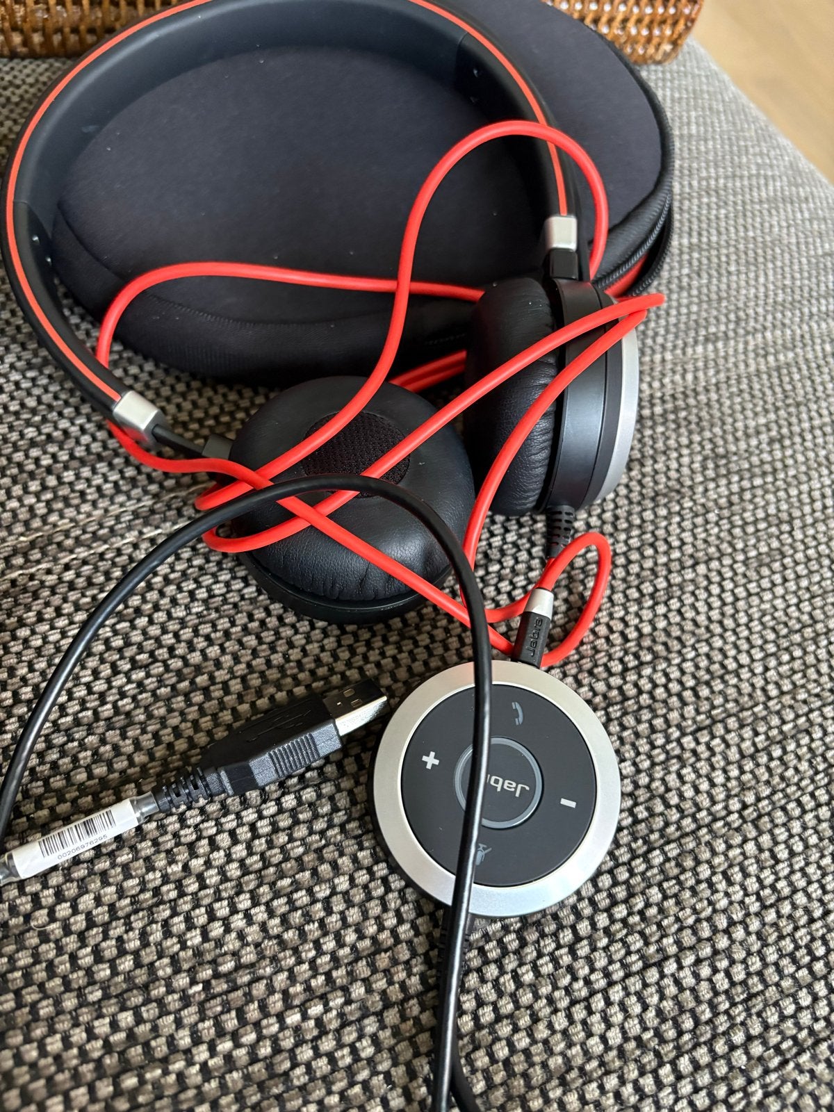 Jabra Evolve Headset (ENC010), Ophalen of Verzenden, Zo goed als nieuw