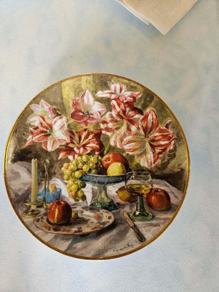 Koninklijke moza borden van kees van de berg., Antiek en Kunst, Ophalen of Verzenden