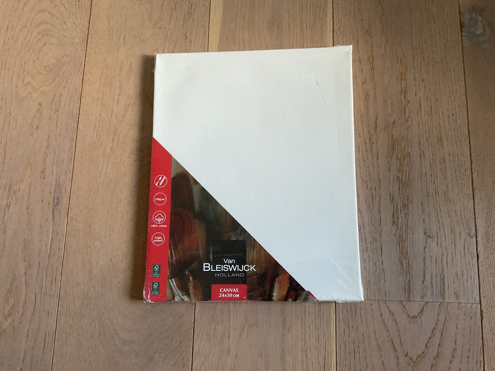 Leeg Canvas 24x30 cm - Van Bleiswijck Holland, Ophalen of Verzenden, Nieuw, Doek