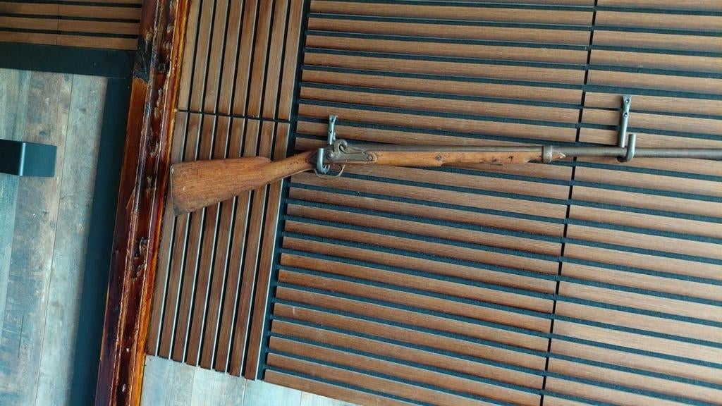 Antiek enkelloops percussie geweer, Ophalen of Verzenden