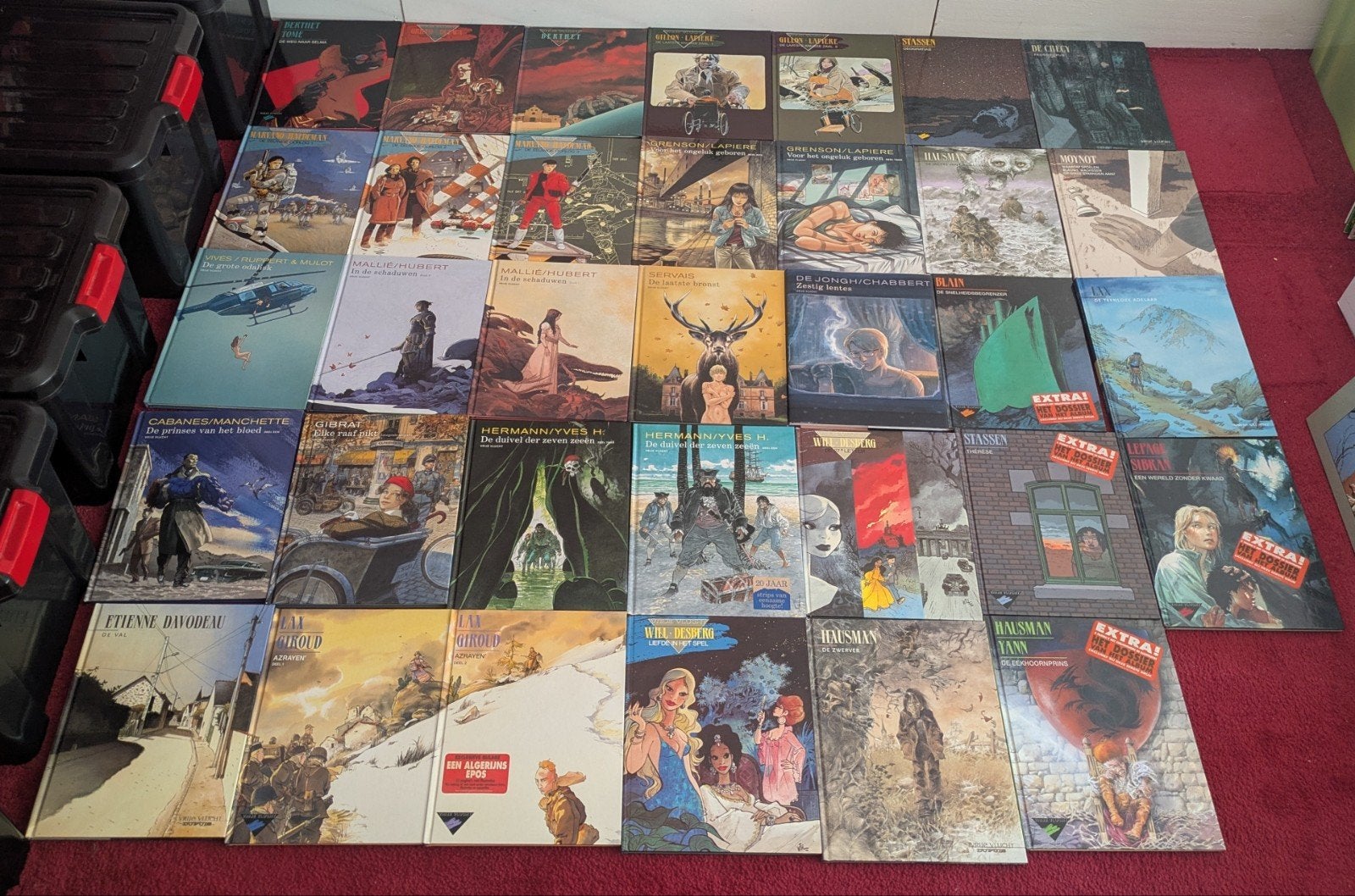 Vrije Vlucht stripboeken - 34 stuks, Boeken, Meerdere stripboeken, Ophalen of Verzenden, Gelezen