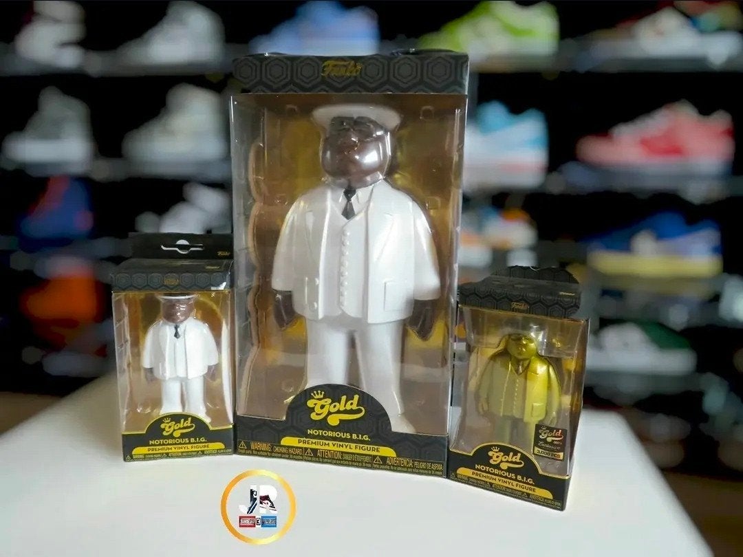 Funko Gold Notorious B.I.G. Vinyl Figuren Set (3 stuks), Ophalen of Verzenden, Nieuw