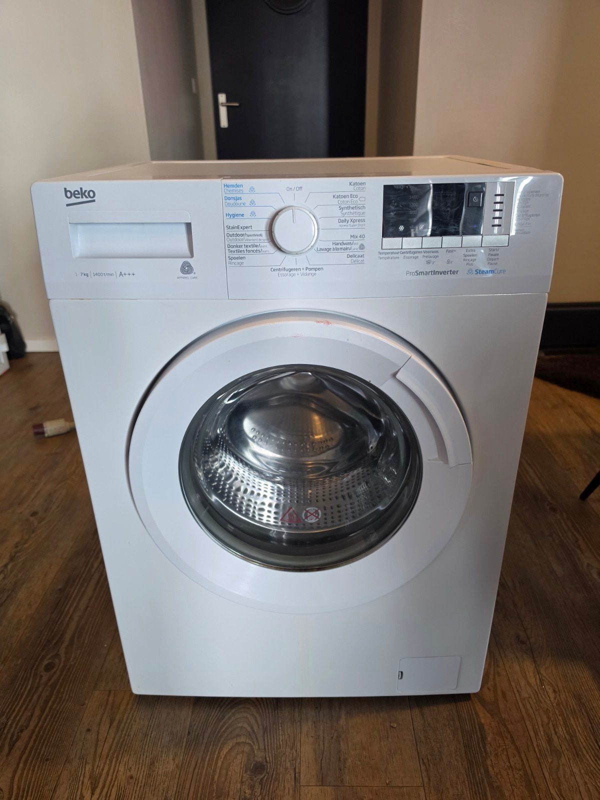 Wasmachine Beko A+++, Ophalen, Gebruikt, 1200 tot 1600 toeren, Energieklasse A of zuiniger