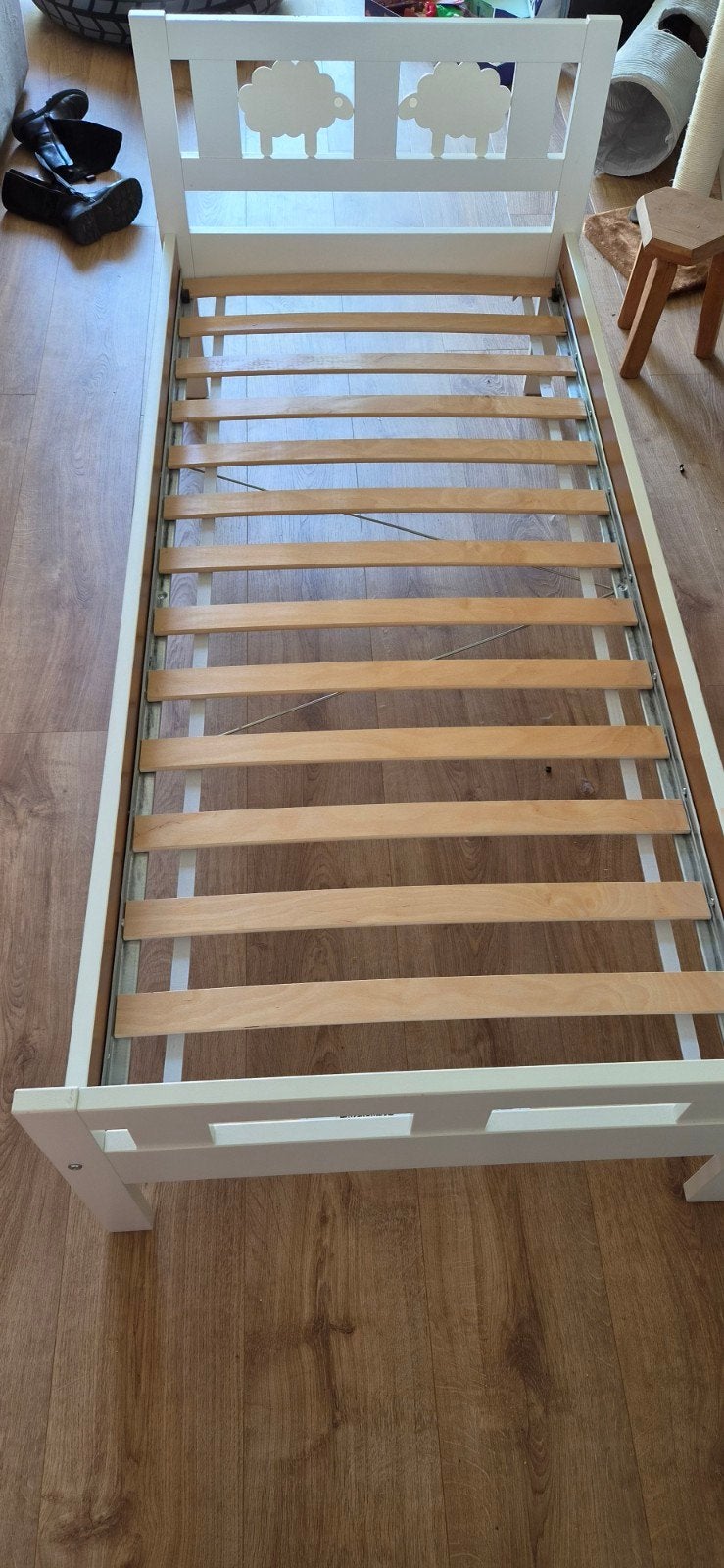 IKEA Kinderbed met lattenbodem (70x160 cm), Ophalen, Gebruikt, 70 tot 85 cm, Lattenbodem
