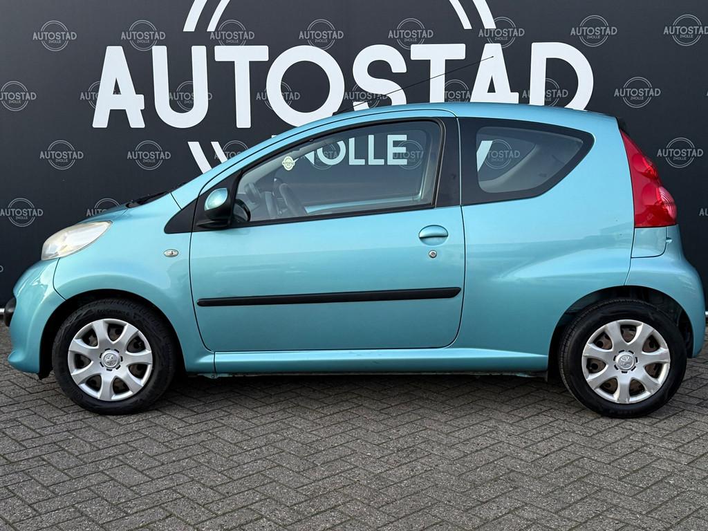 Peugeot 107 1.0-12V XS Automaat / NAP / APK / Airco / Eleck., Euro 5, Stof, 68 pk, Bedrijf