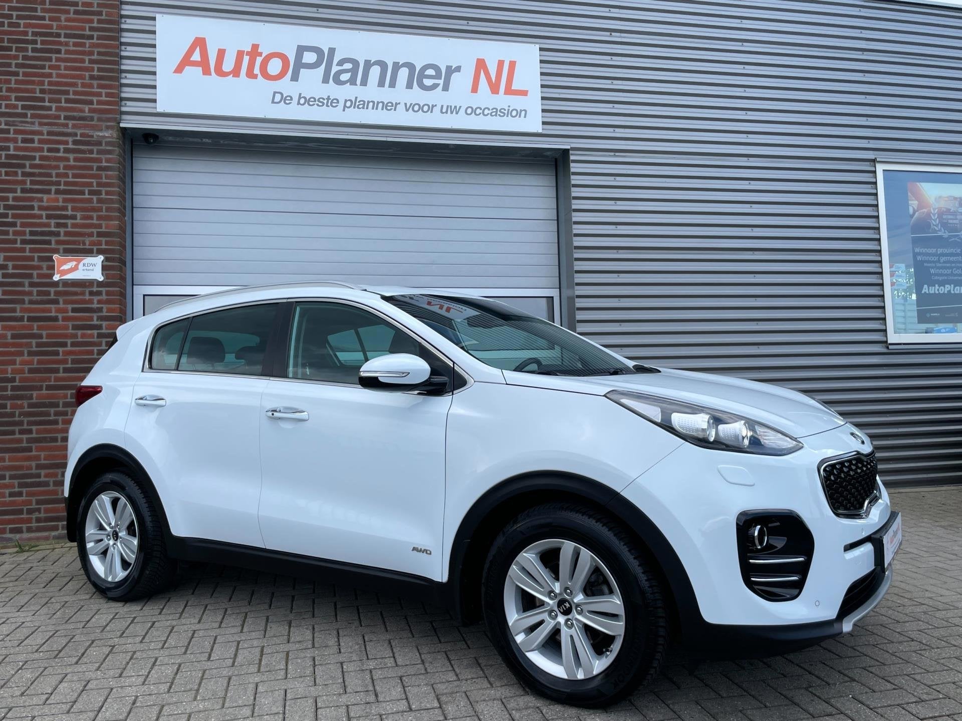Kia Sportage 1.6 T-GDI GT-Line! 4WD! Camera! Navi! 1e Eig.!, Dealer onderhouden, Stof, Gebruikt, 4 cilinders