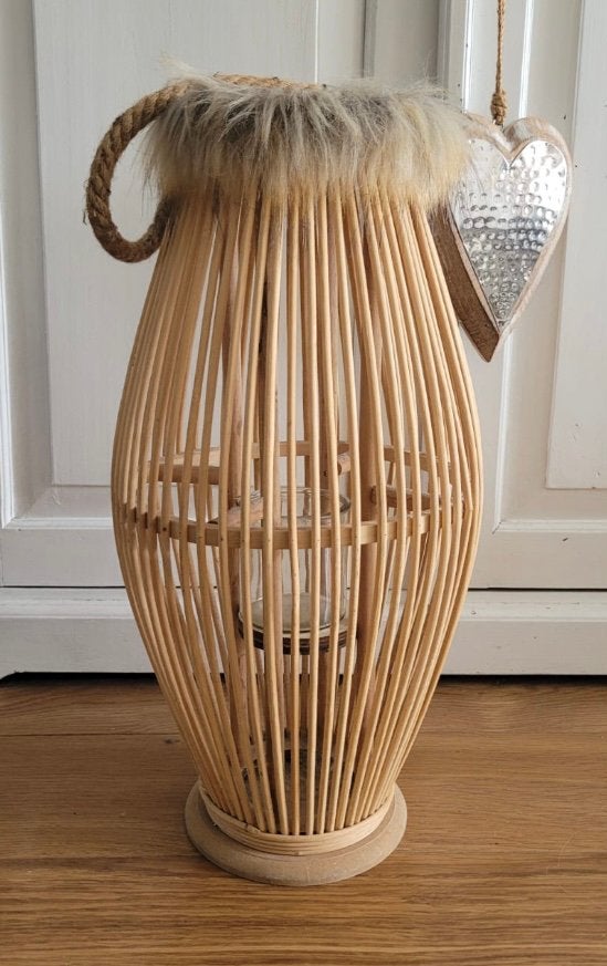 Mooie kandelaar licht hout, Huis en Inrichting, Woonaccessoires | Kandelaars en Kaarsen, Ophalen, Zo goed als nieuw, Hout, Kandelaar