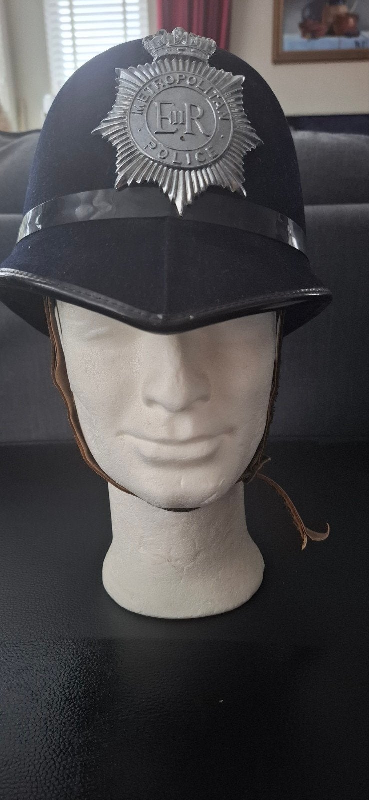 Originele Metropolitan Politie Helm - Goede Staat, Ophalen, Overige soorten, Engeland, Helm of Baret