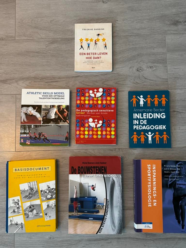 Boeken ALO jaar 1:Pedagogiek, Sportkunde, Bewegingsonderwijs, Boeken, Sportboeken, Zo goed als nieuw, Balsport, Ophalen of Verzenden