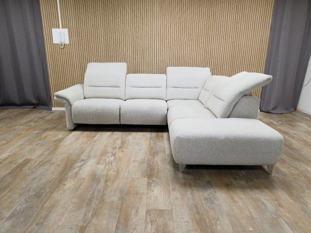 Zeer Mooi Hele Licht Grijs Hoekbank, Huis en Inrichting, Banken | Bankstellen, Info@banxtel.nl, Hoekbank, Hoekbank, Ophalen of Verzenden