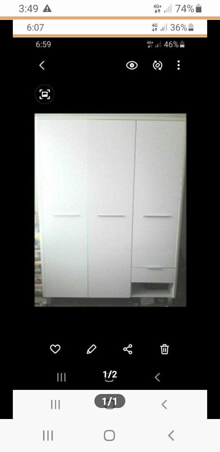 LINNENKAST, Huis en Inrichting, Kasten | Kledingkasten, Ophalen, Gebruikt, 200 cm of meer, 150 tot 200 cm