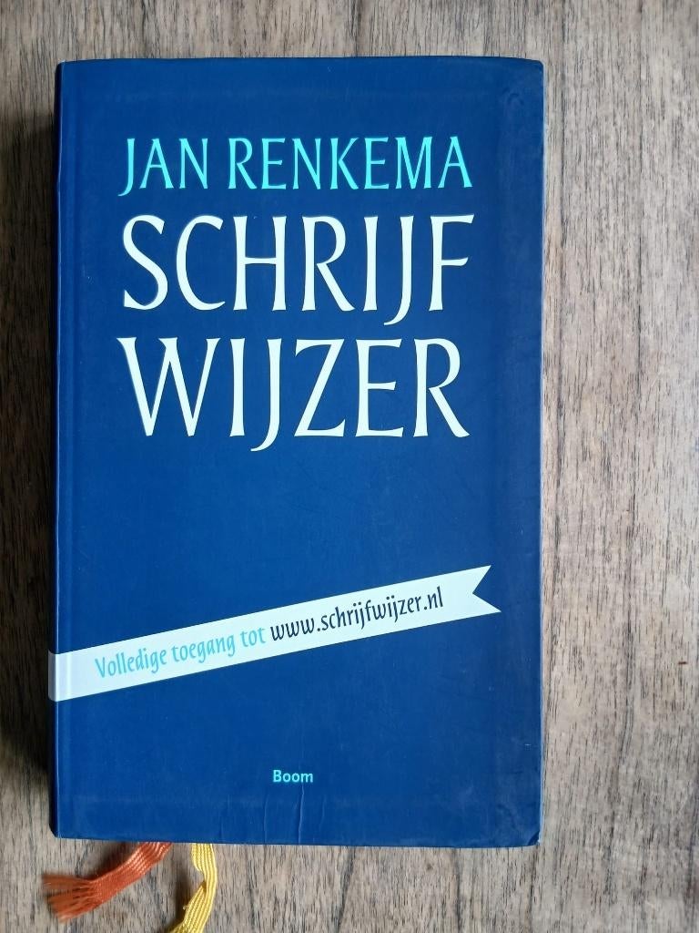 Schrijfwijzer door Jan Renkema, Boeken, Zo goed als nieuw, Jan Renkema, Beta, HBO
