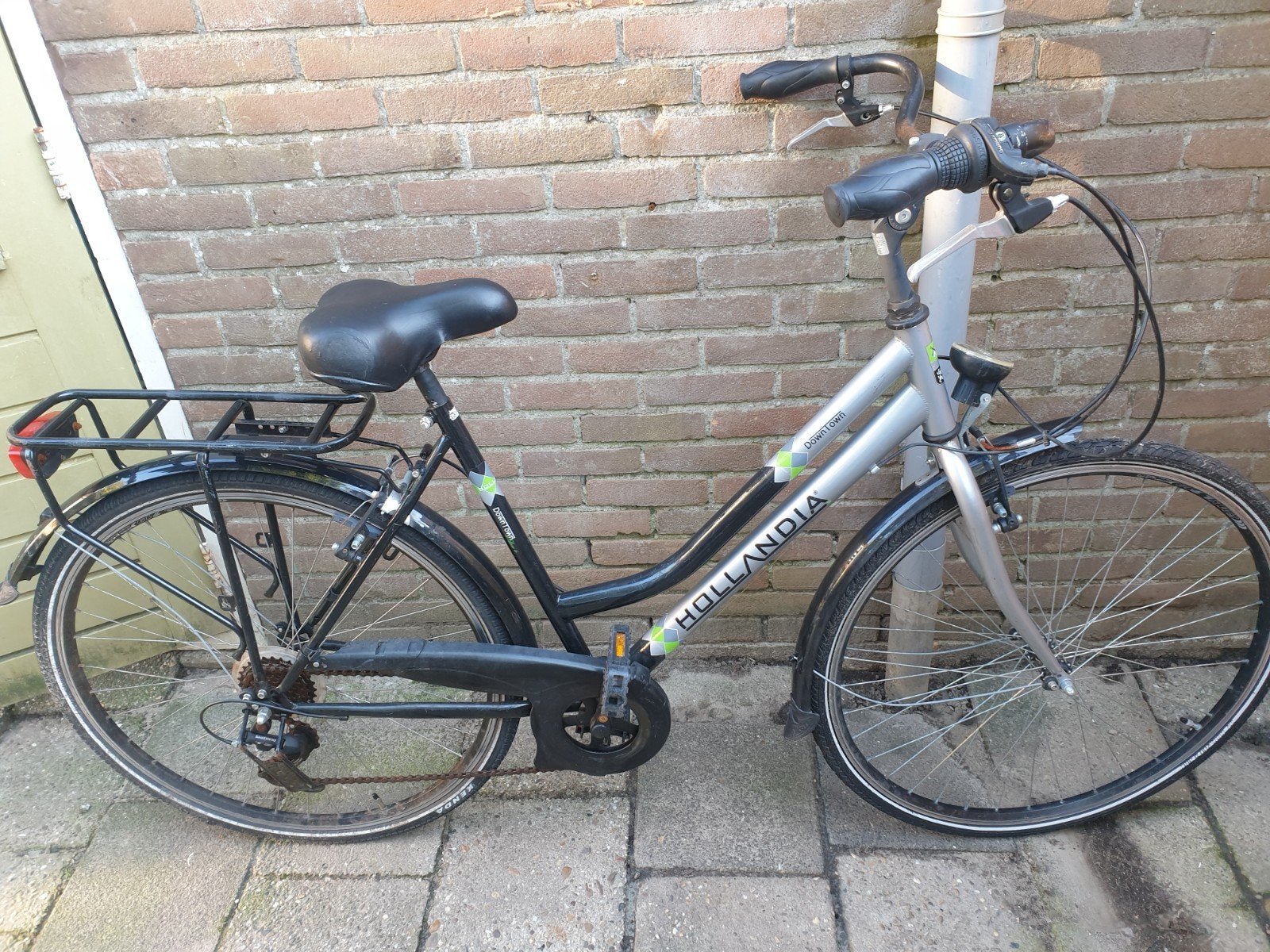 Damesfiets Hollandia, 53 tot 56 cm, Ophalen, Gebruikt, Overige merken
