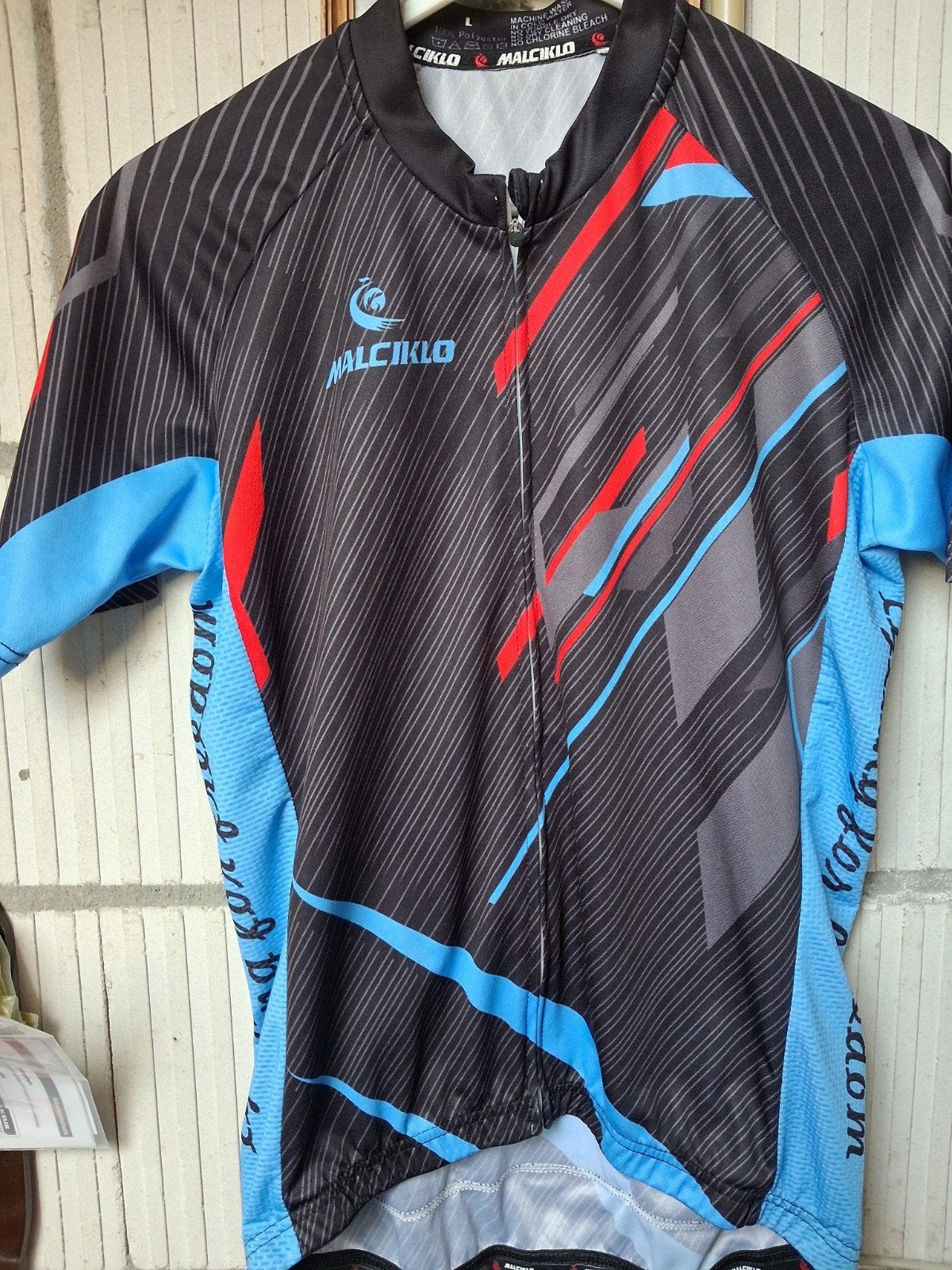 wielershirts 2 stuks, Ophalen, Gebruikt, Kleding