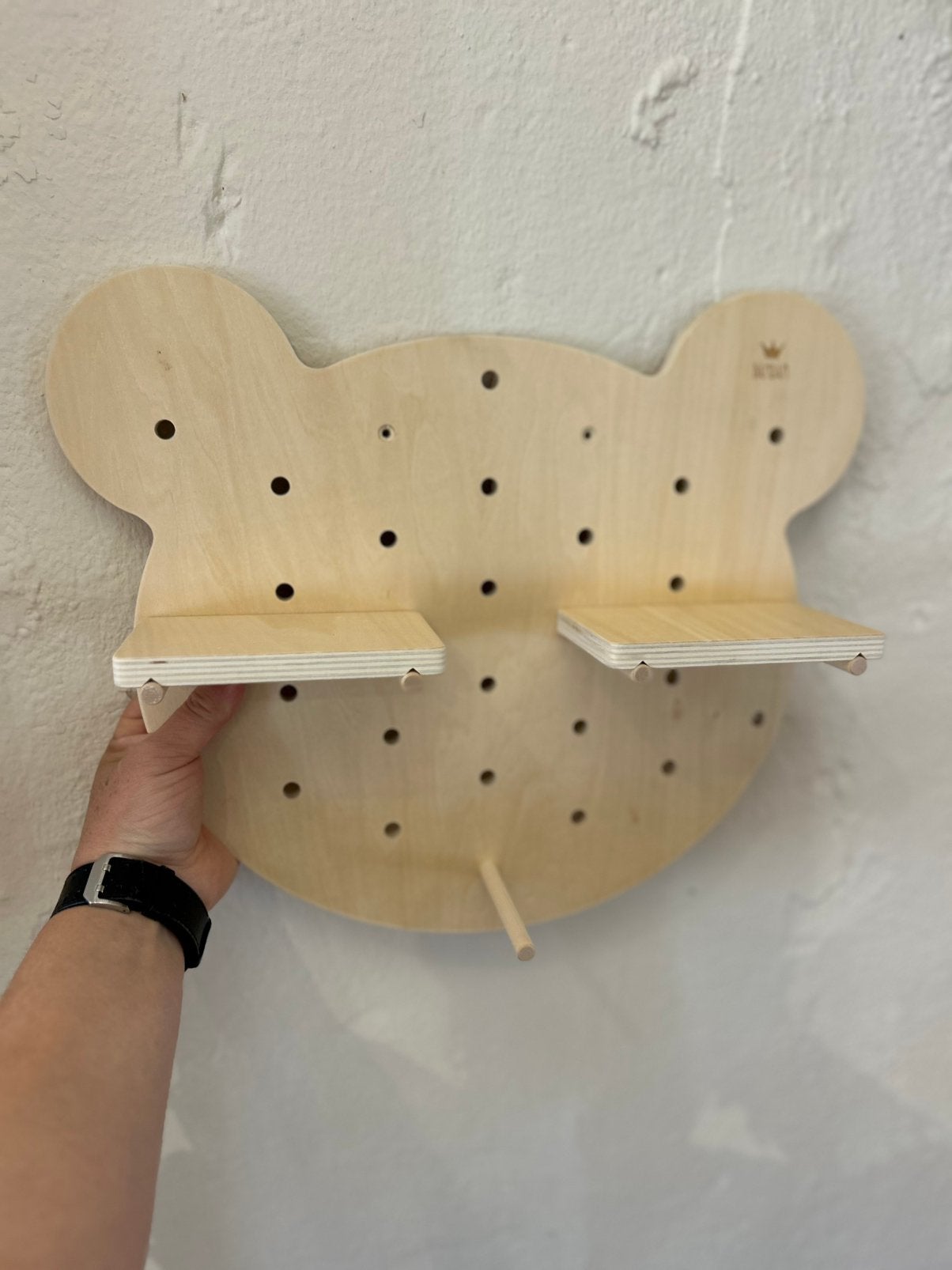 Wandplank Beer groot - Bambam, Verzenden, Nieuw